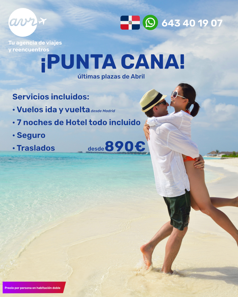 Viaje a Punta Cana todo incluido – 7 noches desde Madrid por 890 € | AVR Viajes